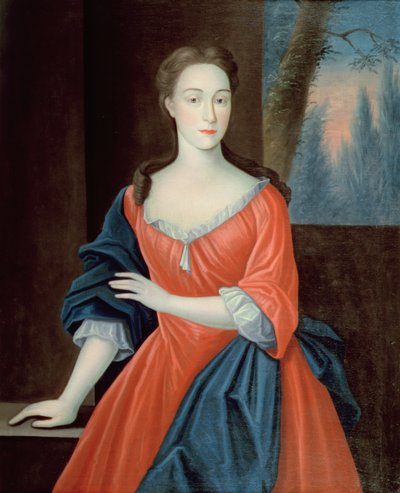 Johannes van Brugh asszony (sz.1673) 1720 körül alkotó: Gerardus I Duyckinck